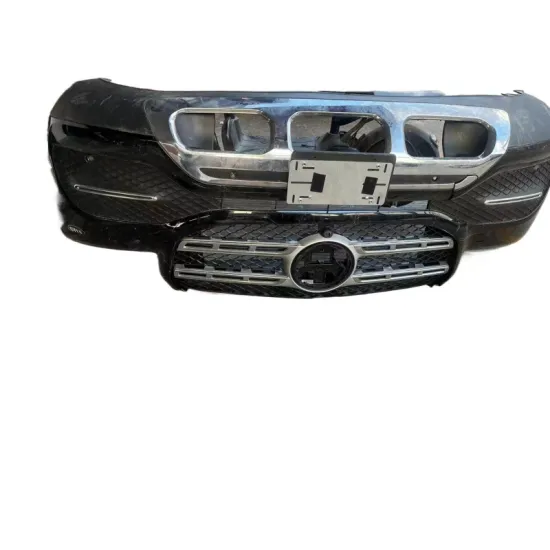 Universal Front Bumper Lip Spoiler Diffuser Fit For BENZ W167 Metal Grille Kit