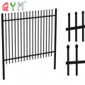 PVC Coated Spear Picket Weld Fence