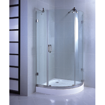 Frameless sliding Shower Screens with ASNS Safety Standard