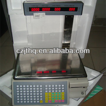 Kingtype bar-code printing scale