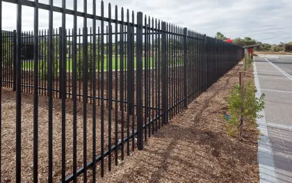 Decorative Wrought Iron Fence Panels