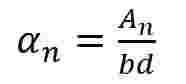 Unnotched impact strength (αn) and notched im