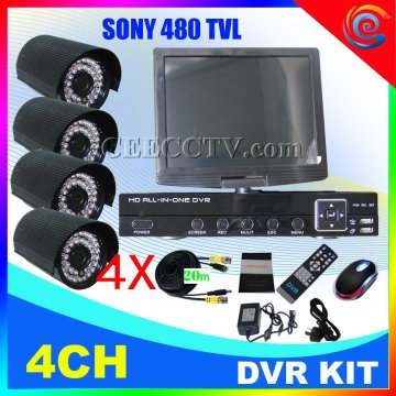 Eye Sight H.264 4ch Functional Diy Dvr Kit Cee-dvr-1004 C938a