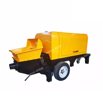 Fabrika fiyatı dizel mobil küçük beton pompa ile mikser makinesi