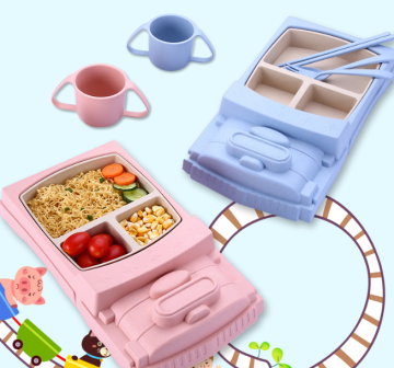 Colorful Children's Tableware Set Wholesale