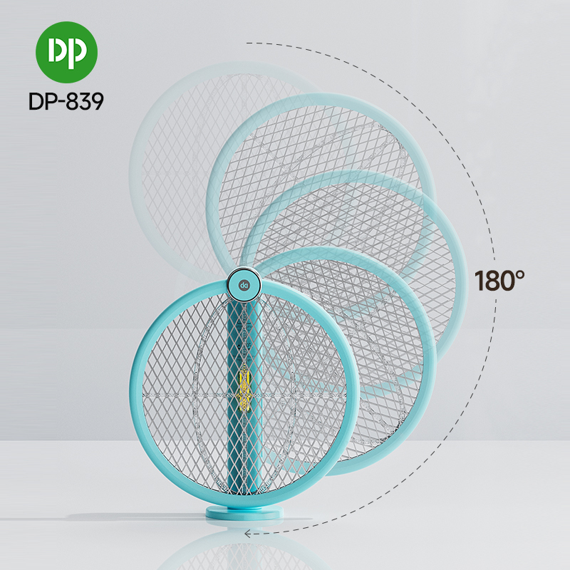 Rechargeable Electric Mosquito Killer Bat Swatter with LED