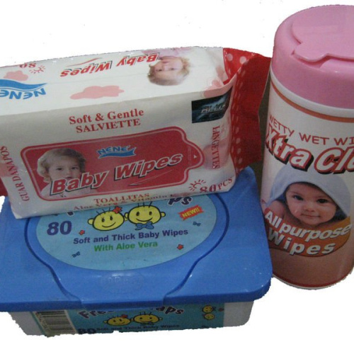 Baby Alcohol Free Skin Care Cleaning Wipes Case