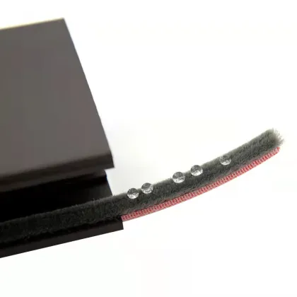Aluminium Doors and Windows Accessories: Waterproof Silicone Weather Strip & Door Bottom Seal