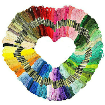 Rainbow 8m Handmade Cross Stitch Polyester Thread DIY Craft