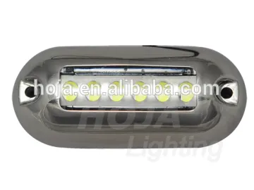 Oval LED Underwater Light waterproof 12 volt led lights