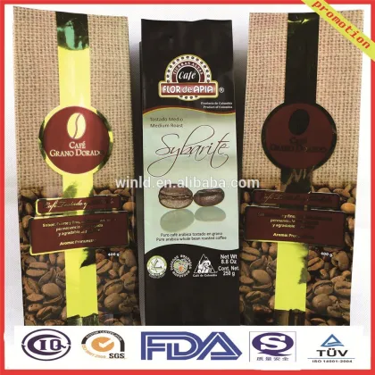 stand up roast coffee bag
