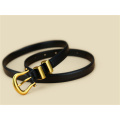 Classic Black Leather Belt Versatile and Stylish Accessory