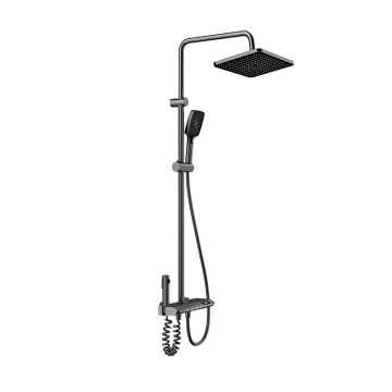 Hot Cold Tap Digital Temperature Bathroom Shower Set