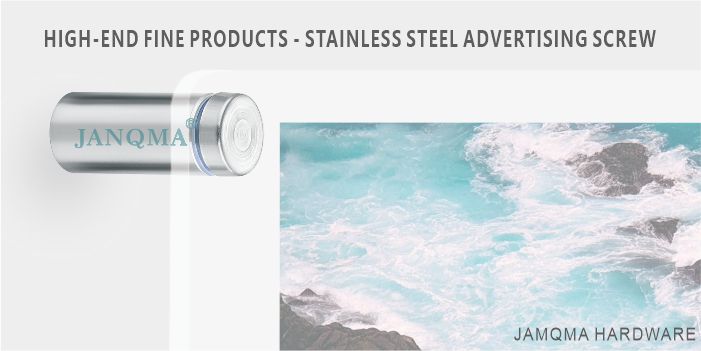 Hollow Advertising screw Stainless Steel sign