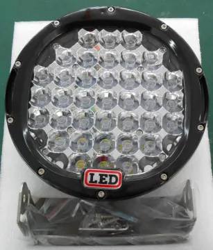 Black ring 9inch 185W Flood beam arb intensity 9inch 185w led work spot light 185w led driving light