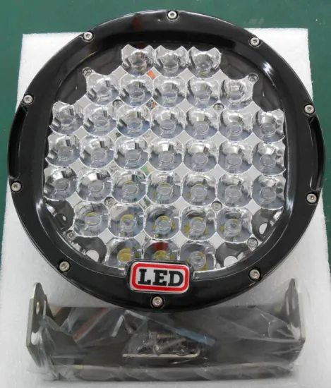 Black ring 9inch 185W Flood beam arb intensity 9inch 185w led work spot light 185w led driving light