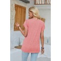 Casual clothing Blouse Ladies V Neck