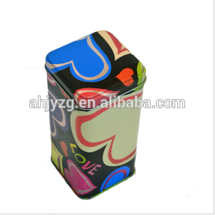 Mini Tin Metal Box Square Candy Jewelry Storage Boxes