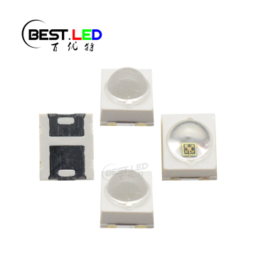 Super helder 60-graden Amber LED 2835 SMD 595 Nm