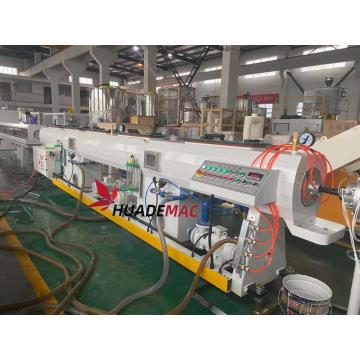 New PE plastic pipe machine