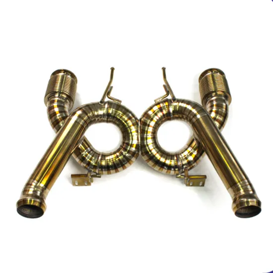 4.0T Titanium Alloy Catback Exhaust Pipe for McLaren 720S