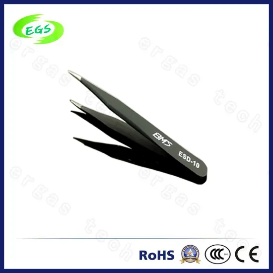 Stainless Steel ESD Anti-Static Vetus Tweezers Industrial Tweezers