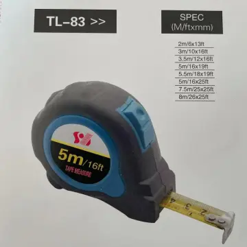 Contractor rubber steel measure tape for automatic brake