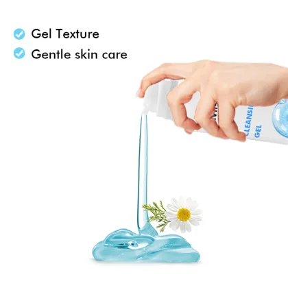 Organic Vegan Facial Cleanser - Deep Brightening Exfoliating Gel (200ml)