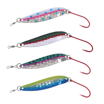 HISTOLURE 15g 25g 30g Luminous Metal Spoon Lure for Fishing Tackle