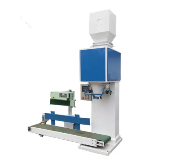 Sack Filling and Sealing Machine for 25kg Flour Packing