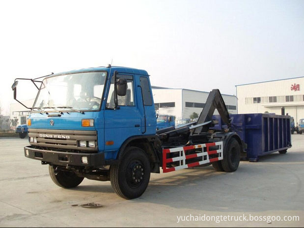 Dongfeng 5Ton hooklift garbage truck