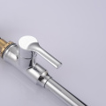 Brass Cold Hot Pull Down Kitchen Faucet