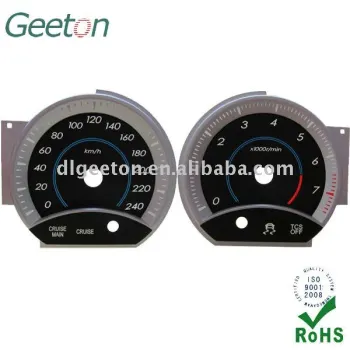 3D Multicolor PC Tachometer Dashboard