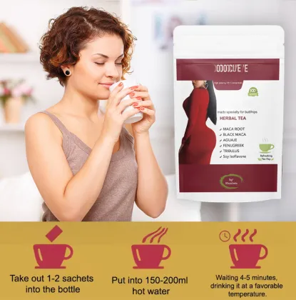Natural Herbal Tea Blend: Butt Black Maca Fenugreek Booty Curve Maca Plus