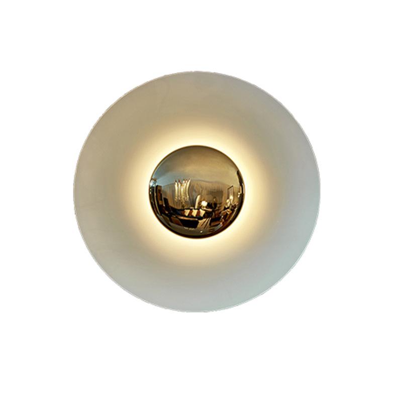  INSHINE Colorful Round Metal Wall Lamp 