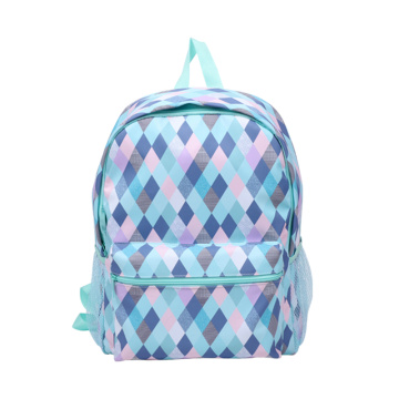 Bolsa de escuela compuesta de sarga de caricatura linda