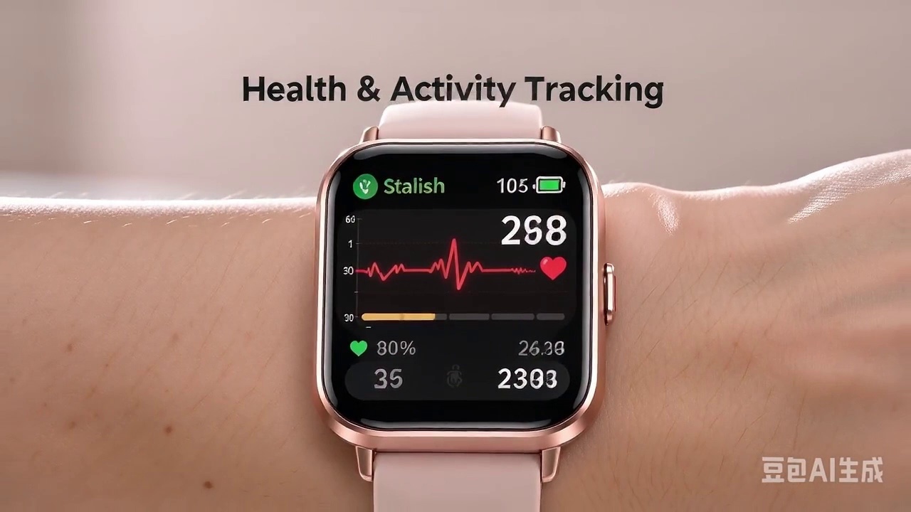 1.85" Smart Watch for Women,3ATM Waterproof,Heart Rate & Sleep Monitor,120+ Sport Modes,Step Counter for iPhone Android