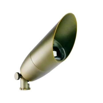 LED Brass Landscape Lighting Spotlight Fixture Outdoor Light