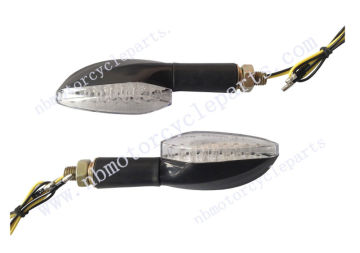 16 LED Motorcycle Motorbike Turn Signals Indicators Blinker Amber Light