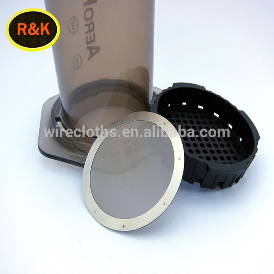Stainless steel coffee filter piece coffee filter