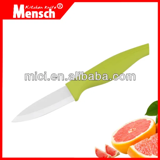 3 inch fashion ceramic knife with cute seahorse handle