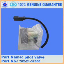 PC400-7 Pilot Valve 702-21-57600 Komatsu قطع الغيار
