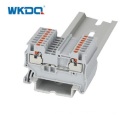 high temperature DIN rail terminal block