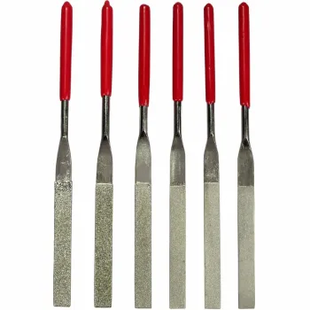 Best Electroplated Diamond Needle File Set for Glass - Flat Square Files