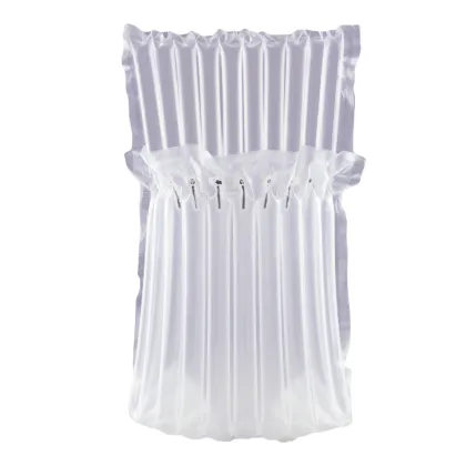 Waterproof Plastic Milk Powder Cushioning Wrap - Inflatable Air Column Bag for Protective Packaging