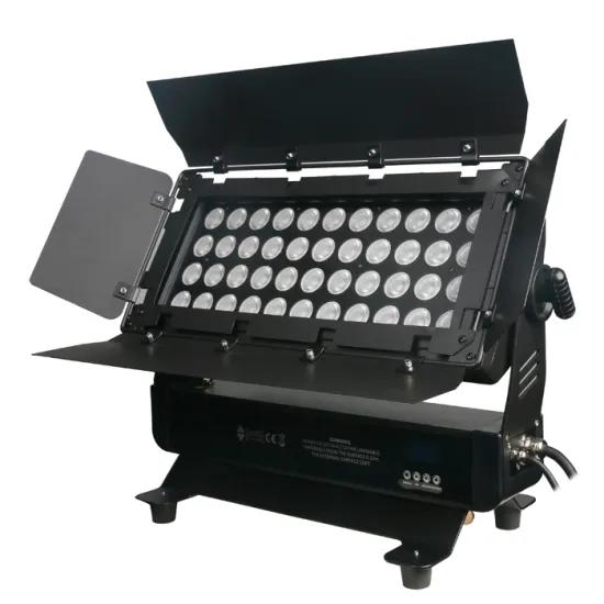 IP65 Waterproof Outdoor 44Pcs 10W RGBW Quad Led Wall Washer Stage Light