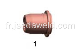 S45 Buse de coupe plasma 1.0mm PD0102-10