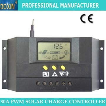 48v 30A pwm solar charge controller with LCD