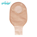 two piece clamp closure drainable ostomy colostomy bag