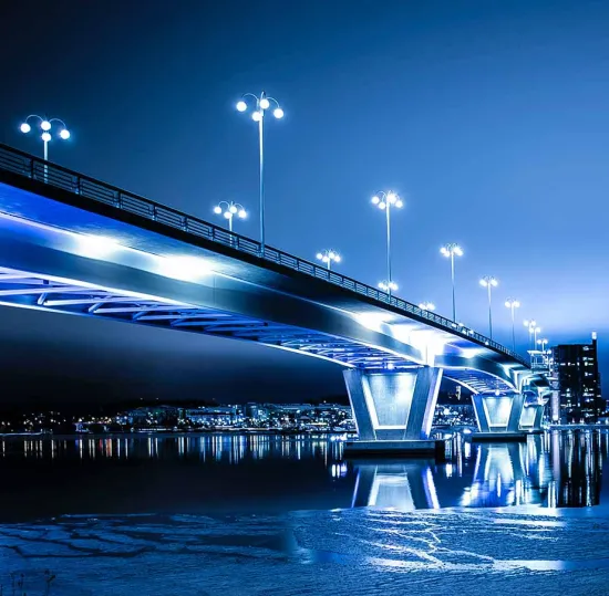 Aluminum profile for solar light pole